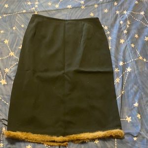 black pencil skirt